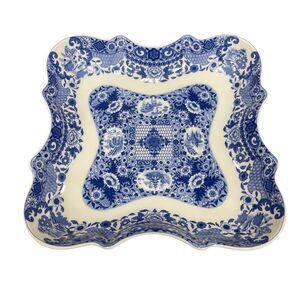 Spode Blue Room Collection Square Tray.